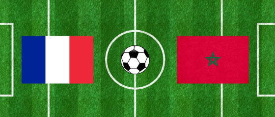 2022 FIFA World Cup semifinaler - Frankrike vs Marokko
