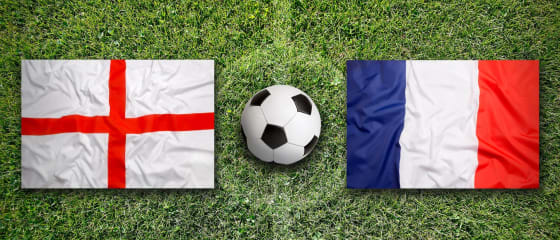Kvartfinaler i FIFA-VM 2022 – England mot Frankrike